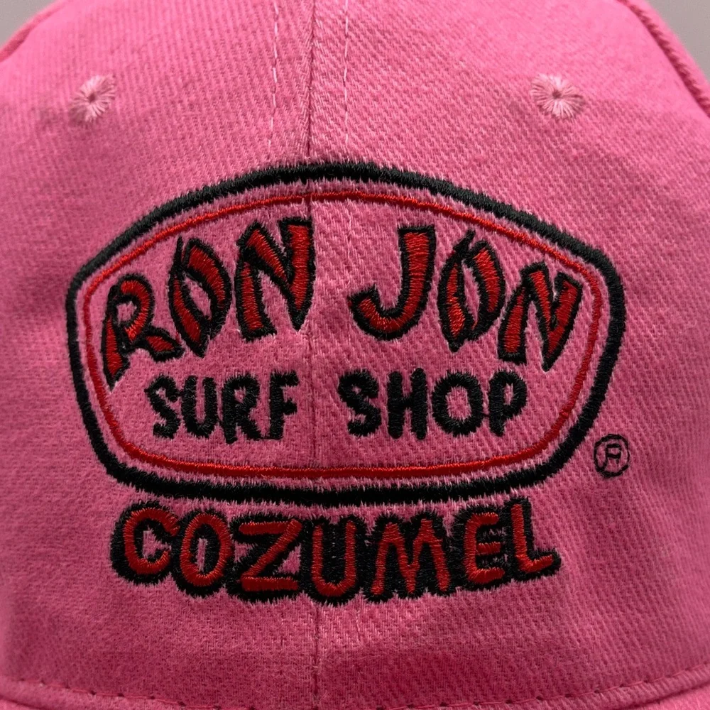 Ron Jon Surf Shop Pink Embroidered Cap